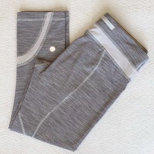 Lululemon mid rise crop leggings